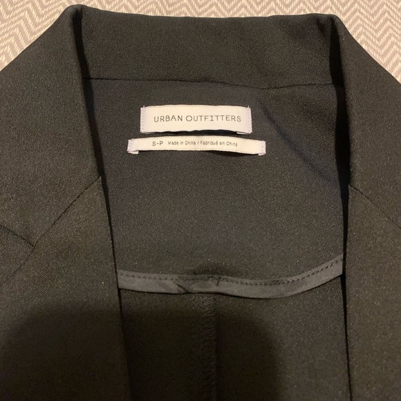 NWOT. Urban Outfitters Sports Strip Blazer. Black with white stripe. Size S. - Picture 9 of 9